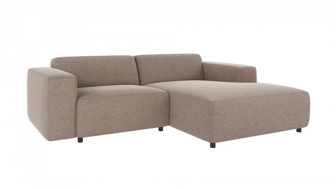 3-personers sofa 'Willard' Chaise Long H - Beige
