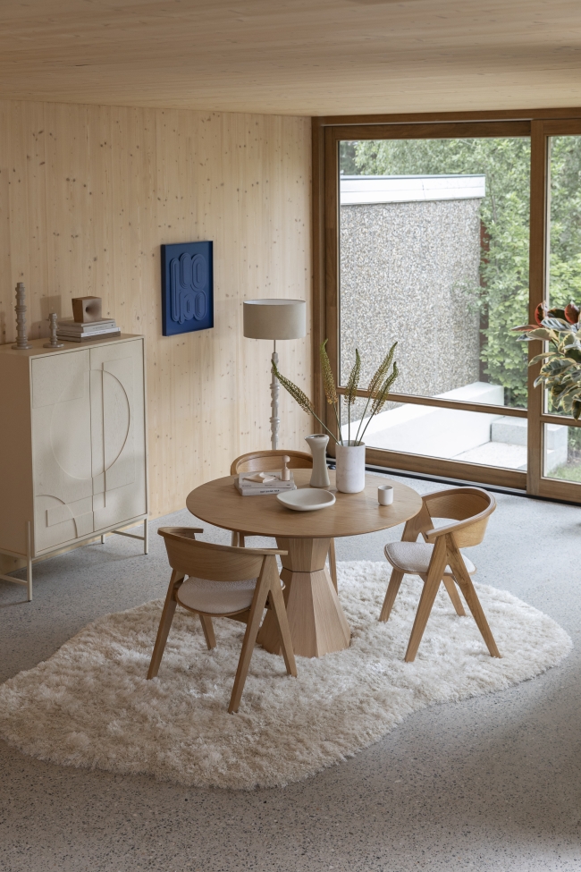 Uldtæppe 'Tasty' 200x290cm - Beige