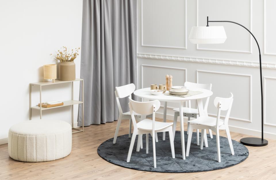 Spisebord 'Ärsjö' Rund 105cm - Hvid