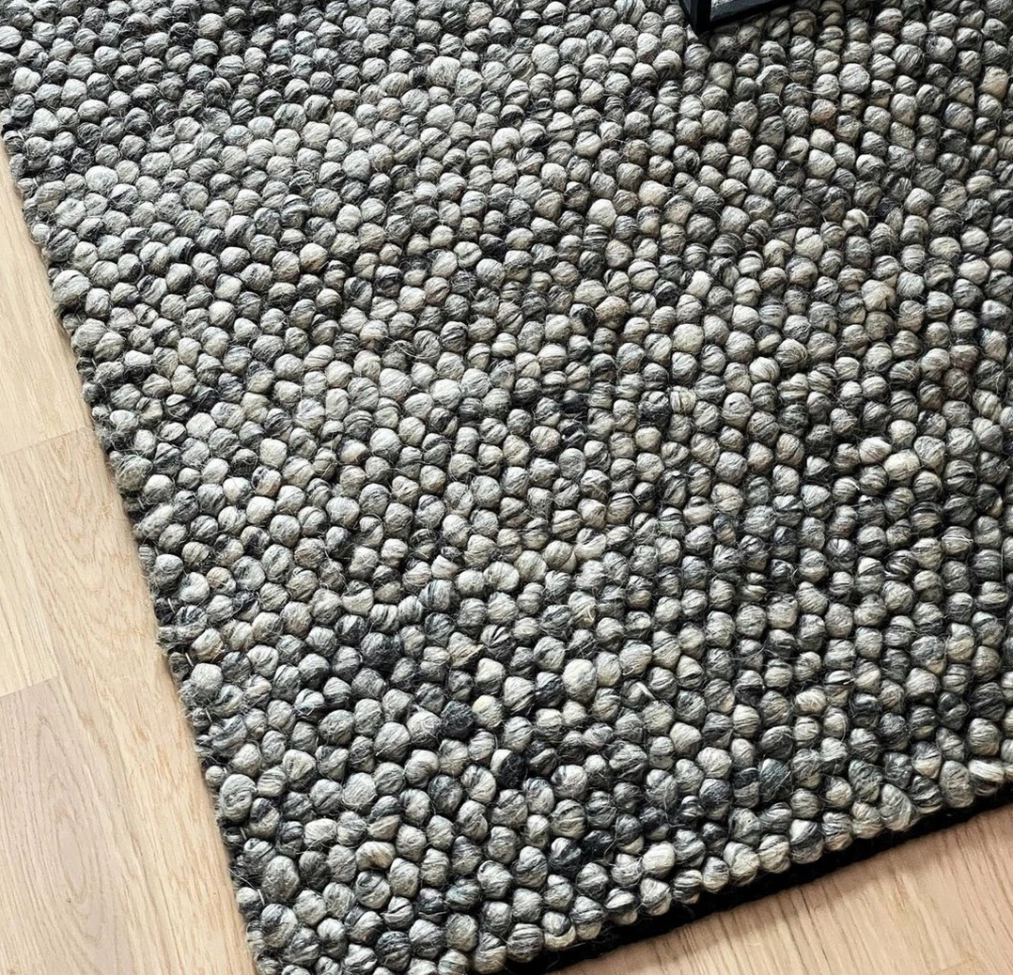 Uldmåtte 'Avafors Wool Bubble' - Grå