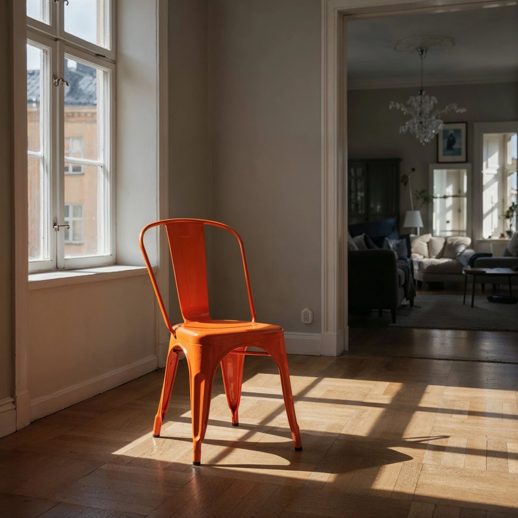Stol 'Montmartre' - Orange lak