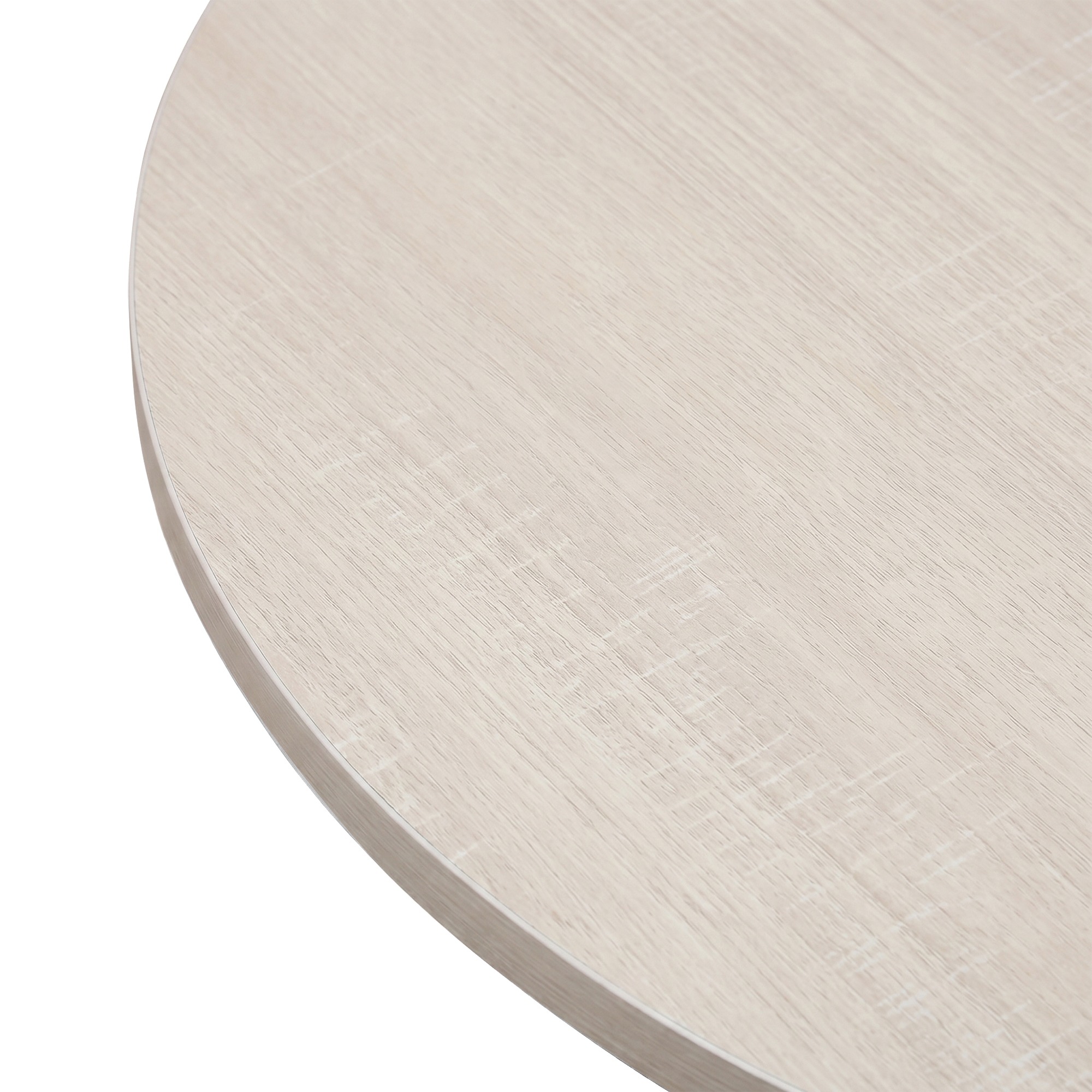 Sofabord 'Créme' Rundt 55 cm - Hvidpigmenteret