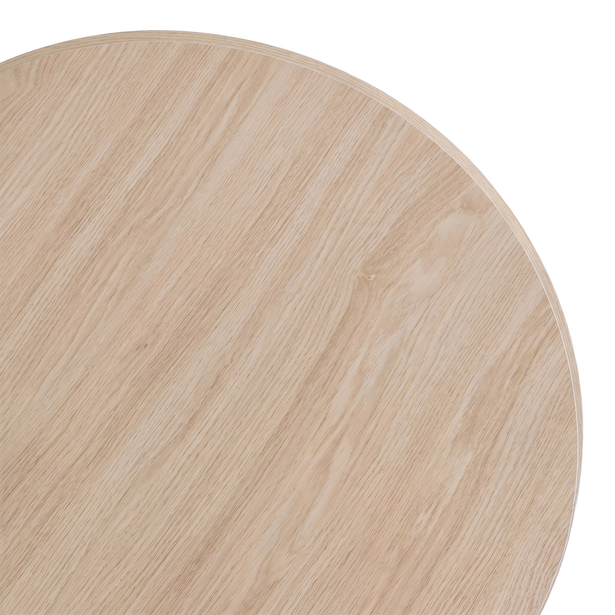 Sofabord 'Créme' Rundt 75cm - Hvidpigmenteret